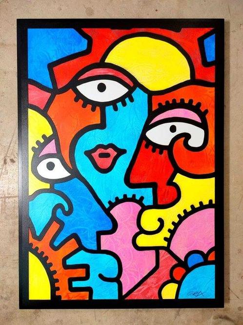 De Gea-Art - Miradas, Antiek en Kunst, Kunst | Schilderijen | Modern