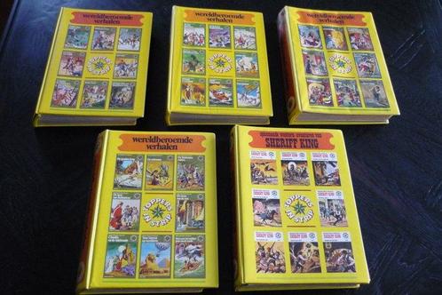 Toppers in strip Wereldberoemde verhalen 1 t/m 4 + Sheriff, Boeken, Stripverhalen