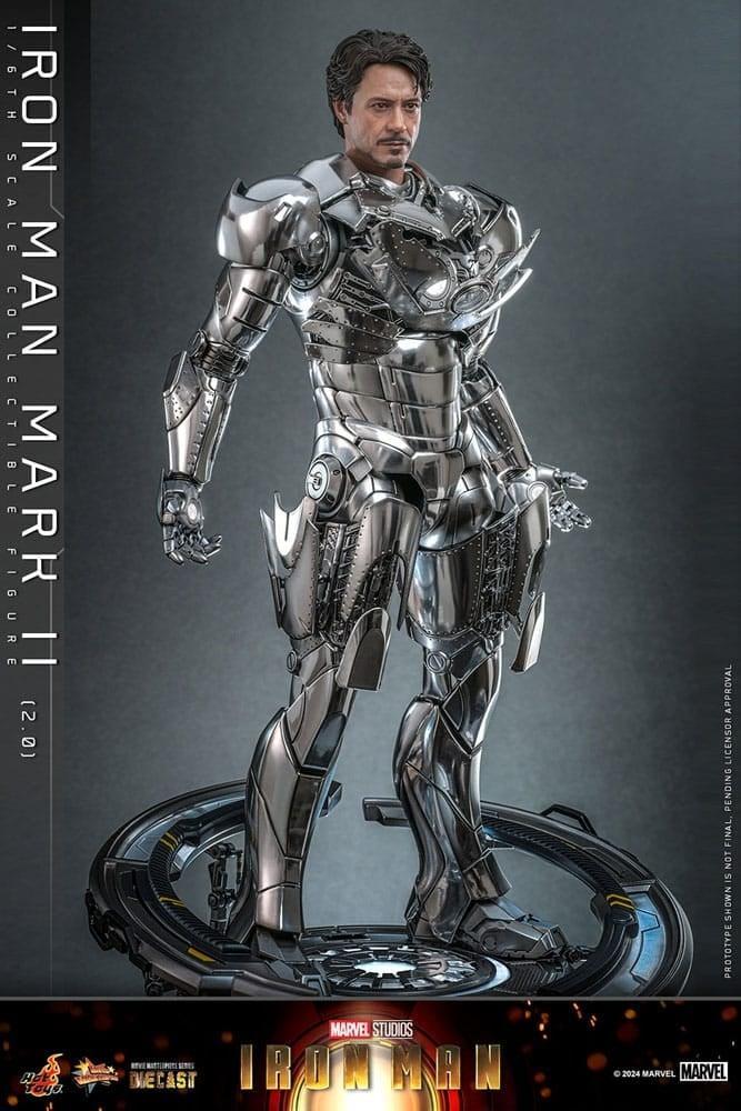 Iron Man Action Figure 1/6 Iron Man Mark II (2.0) 33 cm, Verzamelen, Film en Tv, Ophalen of Verzenden