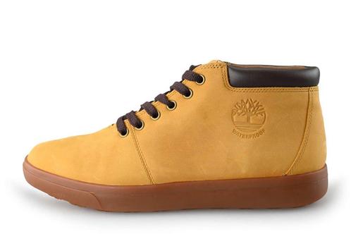 Timberland Veterschoenen in maat 41½ Geel | 5% extra korting, Kleding | Heren, Schoenen, Overige kleuren, Zo goed als nieuw, Veterschoenen