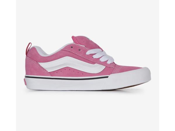 Veiling - Vans VN000CS02W01 KNU Skool Prism Pink/True White, Vêtements | Femmes, Chaussures