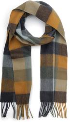 Barbour Sjaal Tattersall Blauw Beige maat  Heren, Verzenden, Nieuw, Barbour