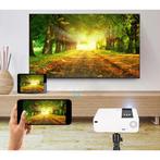 TD90 Mini LED Projector - Mini Beamer Home Media Speler, TV, Hi-fi & Vidéo, Verzenden