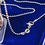 Verguld - Ketting met hanger - Ammoniet fossiel.