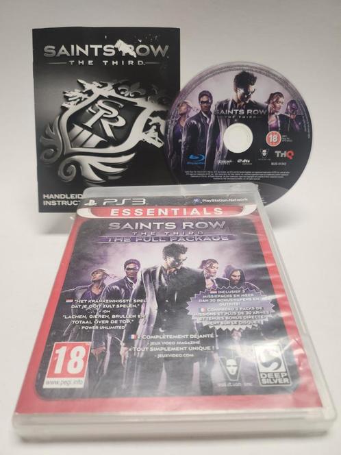 Saints Row the Third the Full Package Essentials PS3, Consoles de jeu & Jeux vidéo, Jeux | Sony PlayStation 3, Enlèvement ou Envoi