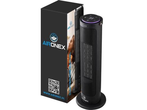 Aironex Elektrische Kachel 2000 Watt - Keramische Zwarte, Huis en Inrichting, Woonaccessoires | Overige, Nieuw, Verzenden