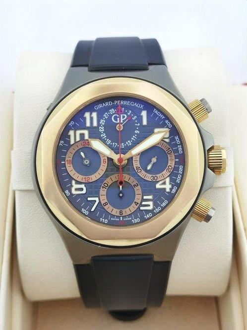 Girard-Perregaux - Laureato Evo 3 - 80180 - Homme -, Handtassen en Accessoires, Horloges | Heren