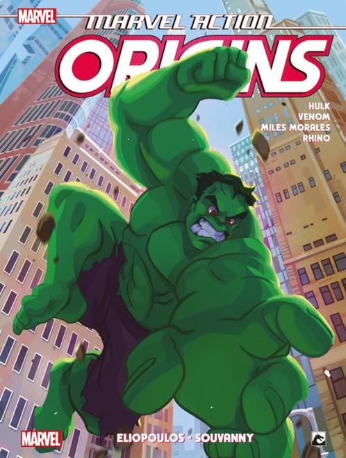Marvel Action Origins: Hulk, Venom, Miles Morales, Rhino [NL, Livres, BD | Comics, Envoi