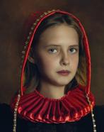 Svetlana Melik-Nubarova - Portrait in Dutch style, Antiek en Kunst