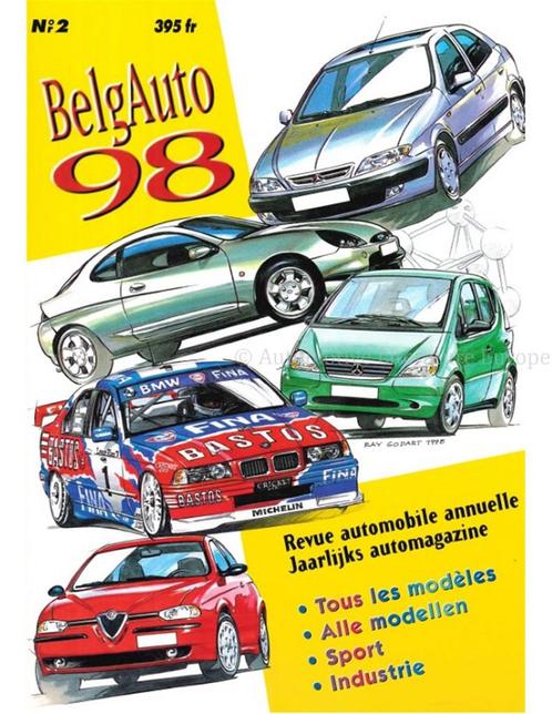 BELGAUTO 98, REVUE AUTOMOBILE ANNUELLE / JAARLIJKS, Livres, Autos | Livres