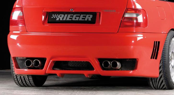 Rieger achterbumper | A4 (B5): 11.94-98, 99-12.00 - Lim. | s, Auto-onderdelen, Carrosserie, Nieuw, Audi, Verzenden