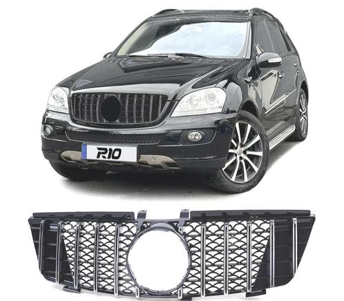 CALANDRE MERCEDES CLASSE M ML W164 05-08 NOIR CHROMÉ, Auto-onderdelen, Carrosserie, Verzenden