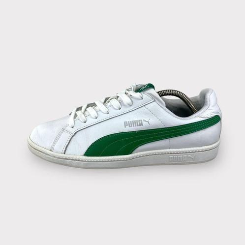 Puma Smash Leather White - Maat 41, Kleding | Dames, Schoenen, Sneakers, Verzenden