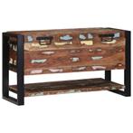 vidaXL Opbergbak Multikleur 80x35x45 cm Massief Gerecycled, Verzenden, Nieuw