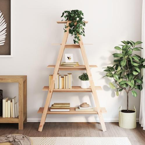 vidaXL Opbergek 5-laags A-vorm 110x40x180,5 cm massief, Huis en Inrichting, Kasten | Boekenkasten, Nieuw, Verzenden