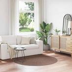 vidaXL Antislip Shaggy Tapijt Bruin 160 x 160 cm PP, Verzenden, Nieuw