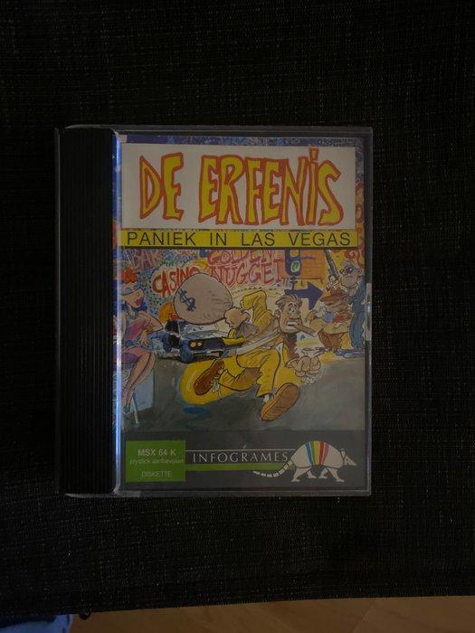 MSX - Infogrames - De Erfenis – Paniek in Las Vegas -, Games en Spelcomputers, Spelcomputers | Overige Accessoires