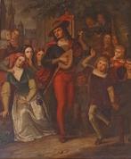 Seguace di Giovanni De Min (1786–1859) - Il canto del, Antiek en Kunst