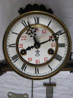 Regulateur - Gustav-Becker - Emaille-Messing-Metaal -