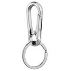 Fako Bijoux - Karabijnhaak Met Sleutelring - Musketon -, Verzenden, Nieuw