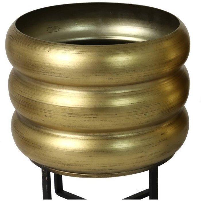 Bloempot (2) - Metaal, IJzer, Antiek en Kunst, Kunst | Designobjecten