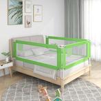vidaXL Bedhekje peuter 90x25 cm stof groen, Kinderen en Baby's, Verzenden, Nieuw