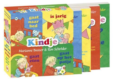 Cassette 4 delen Kindje 9789044326345, Boeken, Kinderboeken | Baby's en Peuters, Gelezen, Verzenden