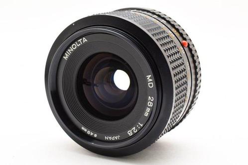 Minolta New MD 2.8/28mm Groothoeklens, Audio, Tv en Foto, Fotocamera's Analoog
