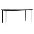 Tuintafel 160x80cm | Tweede Kansje | Stalen Frame, Verzenden, Nieuw, Rechthoekig, Metaal