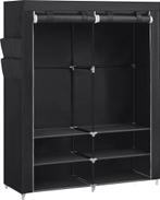 Kledingkast - stoffen kast, 45 x 127 x 176 cm - met, Huis en Inrichting, Verzenden, Nieuw