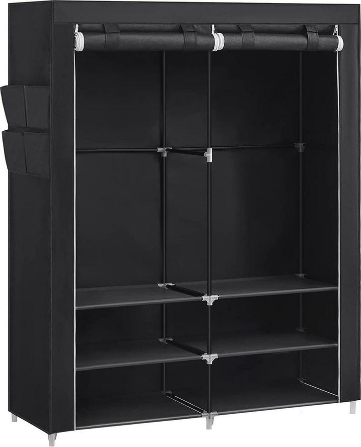 Kledingkast - stoffen kast, 45 x 127 x 176 cm - met, Huis en Inrichting, Kasten | Overige, Verzenden