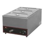 Bain marie GN1/1x1-150mm | 1,2kW | Met regelbare, Verzenden, Nieuw in verpakking