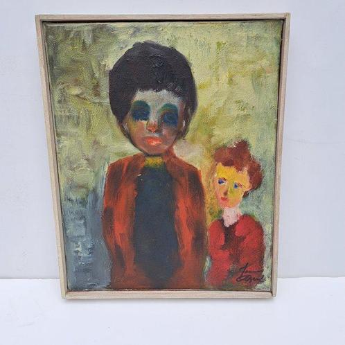 Joanne Appel (1899-1982) - Vrouw met kind, Antiek en Kunst, Kunst | Schilderijen | Modern