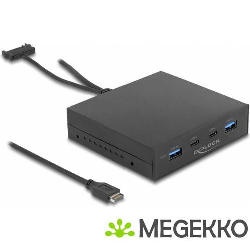 Delock 64057 3,5  USB 3.2 Gen 2 voorpaneel 2 x USB Type-C +, Informatique & Logiciels, Clés USB, Envoi