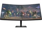 HP Omen 34c - Curved Gamingmonitor - 34 WQHD 165Hz 1500R -, Verzenden, Zo goed als nieuw