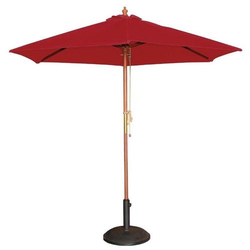 Parasol rond rood 2,5 meter Bolero  Bolero, Zakelijke goederen, Horeca | Keukenapparatuur, Nieuw in verpakking, Verzenden