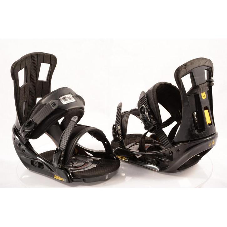 L snowboard bindingen BURTON PROGRESSION, black/yellow, Sport en Fitness, Snowboarden, Verzenden