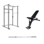 Gymfit volledig home gym pakket | power cage | adjustable, Sport en Fitness, Verzenden, Nieuw, Overige typen