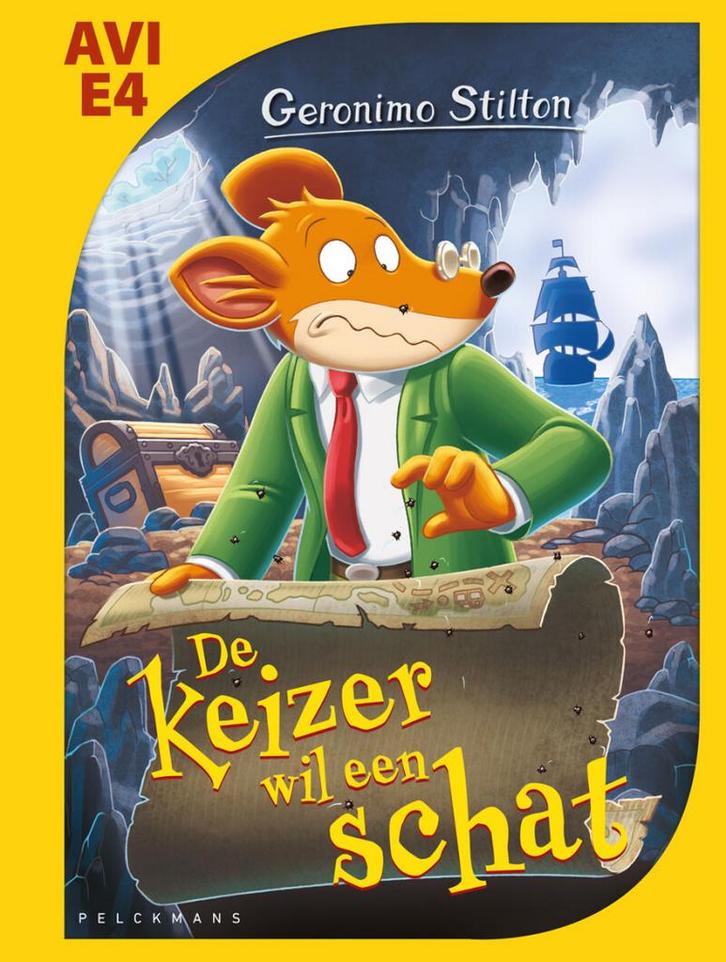 De keizer wil een schat / Geronimo Stilton-reeks, Boeken, Kinderboeken | Jeugd | onder 10 jaar, Gelezen, Verzenden