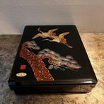 Hon-Makie Lakwerk Etui voor Kantoorartikelen — Reigers en