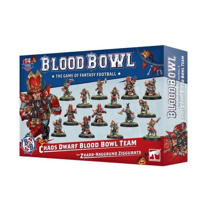 Chaos Dwarf Blood Bowl Team (Warhammer nieuw), Hobby en Vrije tijd, Wargaming, Ophalen of Verzenden
