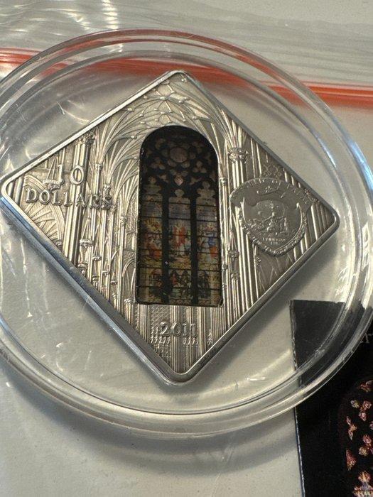 Palau. 10 Dollars 2011 St. Patricks Kathedrale - New York -, Postzegels en Munten, Munten | Europa | Niet-Euromunten