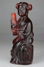 Chinees Guanyin-beeldje als muzikant — Bakeliet- of