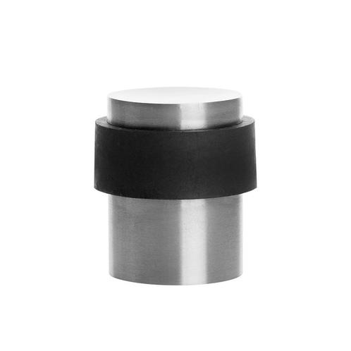 Deurstopper mat nikkel voor vloermontage 30x40 mm, Doe-het-zelf en Bouw, Hang- en Sluitwerk, Overige typen, Nieuw, Overige materialen