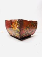 Decoratief ornament - Koreaanse beschilderde houten, Antiek en Kunst