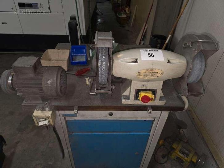 Verrijdbaar slijpstation Optimum, Articles professionnels, Machines & Construction | Travail du métal, Enlèvement