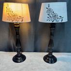 AC - Tafellamp (2) - Hout - Designlampen - Flora, Antiek en Kunst