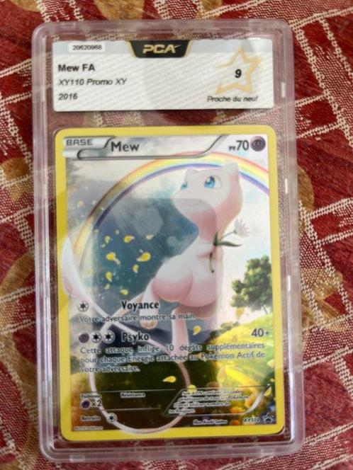 Pokémon - 1 Graded card - Mew - PCA 9, Hobby en Vrije tijd, Verzamelkaartspellen | Pokémon