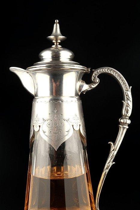 Koch & Bergfeld - Décanteur - Argent 800, Antiquités & Art, Antiquités | Argent & Or