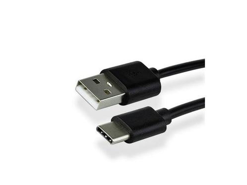 Kabel Green Mouse USB-C - USB-A 2.0 2 meter zwart, Télécoms, Téléphonie mobile | Housses, Coques & Façades | Samsung, Envoi
